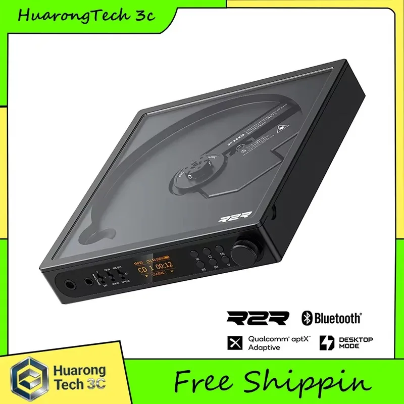 FiiO DM15 Portable Stereo Supreme CD Player With True 24 Bit R2R DAC, HiFi Audio High-power Output Optical/coaxial/3.5mm/4.4mm
FiiO DM15 Portable Stereo Supreme CD Player With True 24 Bit R2R DAC, HiFi Audio High-power Output Optical/coaxial/3.5mm/4.4mm