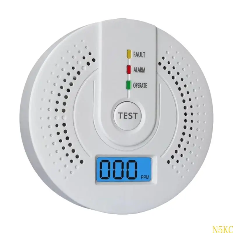 N5KC Wireless Carbon Monoxide Detector With High Sensitivity Sensors For Home Safety
N5KC Wireless Carbon Monoxide Detector With High Sensitivity Sensors For Home Safety