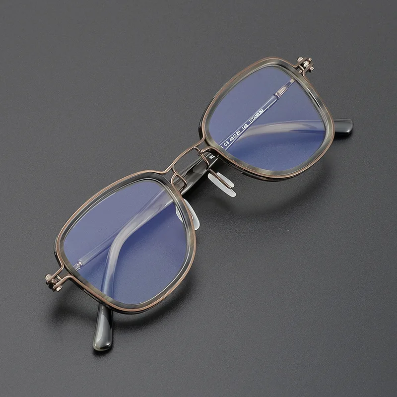 Top Quality Titanium Square Glasses Frame Men Handmade Vintage Eyeglasses Women Retro Trendy Full Rim Unisex Eyewear Spectacles
Top Quality Titanium Square Glasses Frame Men Handmade Vintage Eyeglasses Women Retro Trendy Full Rim Unisex Eyewear Spectacles