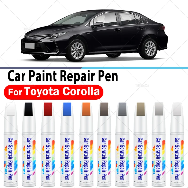 For Toyota Corolla 1979-2025 E110 E120 E130 E160 E210 Paint Repair Pen Touch Up Scratch Remover DIY Auto Accessories Black White
For Toyota Corolla 1979-2025 E110 E120 E130 E160 E210 Paint Repair Pen Touch Up Scratch Remover DIY Auto Accessories Black White