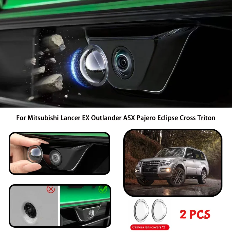 For Mitsubishi Lancer EX Outlander ASX Pajero Eclipse Cross Triton Car camera protective cover lens cover
For Mitsubishi Lancer EX Outlander ASX Pajero Eclipse Cross Triton Car camera protective cover lens cover