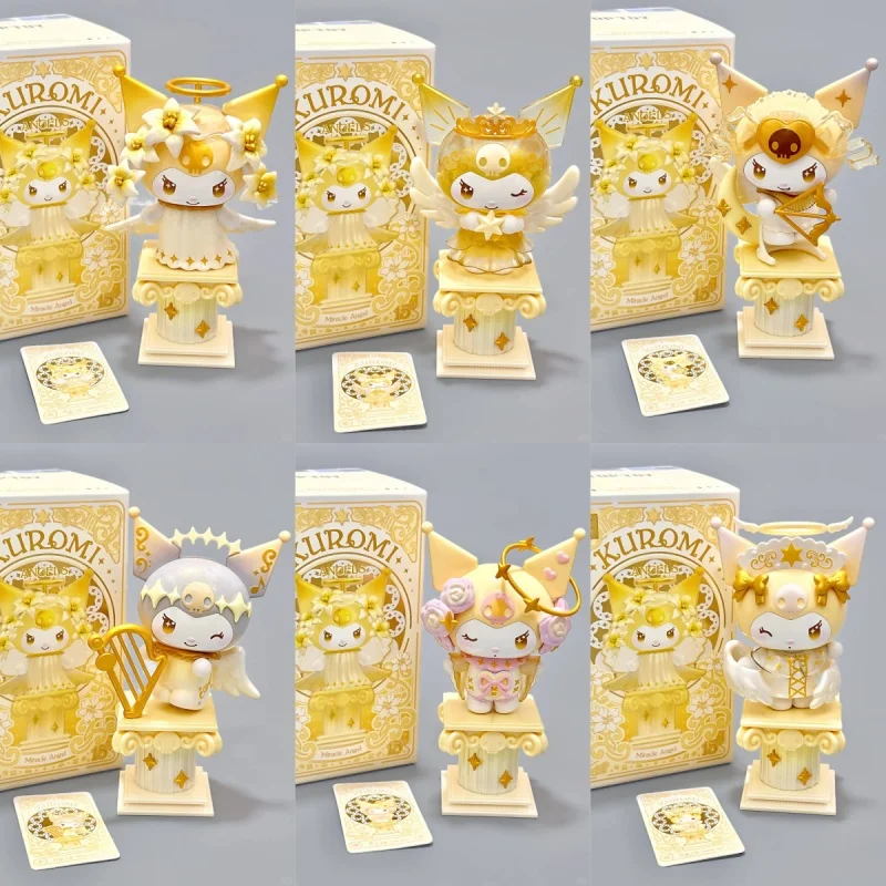 Genuine Sanrio Kuromi Angels Series Blind Box Toys Kawaii Figure Ornament Collectible Doll Kuromi Mystery Box Birthday Gift Toy
Genuine Sanrio Kuromi Angels Series Blind Box Toys Kawaii Figure Ornament Collectible Doll Kuromi Mystery Box Birthday Gift Toy