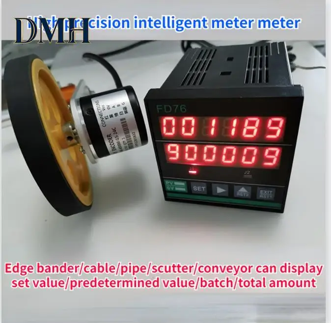 DMH-Edge Banding Machine Meter Counter Roller Type High-precision Electronic Digital Meter Counter Meter Counter Encoder
DMH-Edge Banding Machine Meter Counter Roller Type High-precision Electronic Digital Meter Counter Meter Counter Encoder