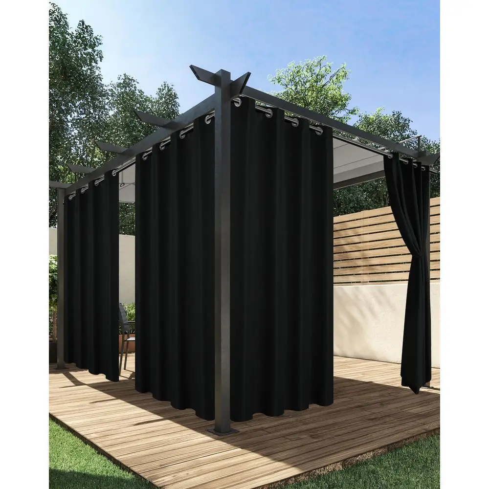 Outdoor Curtains for Patio Waterproof, 4 Panels 54 x 95 Inch Privacy Protection amp Light Filtering Curtains Black Grommet Outs
Outdoor Curtains for Patio Waterproof, 4 Panels 54 x 95 Inch Privacy Protection amp Light Filtering Curtains Black Grommet Outs