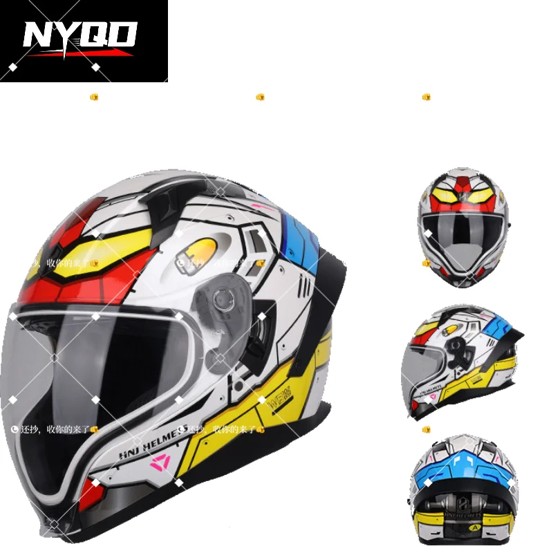 HNJ locomotive helmet men women double lens large tail motorcycle riding eagle beak helmet motorcycle helmet
HNJ locomotive helmet men women double lens large tail motorcycle riding eagle beak helmet motorcycle helmet