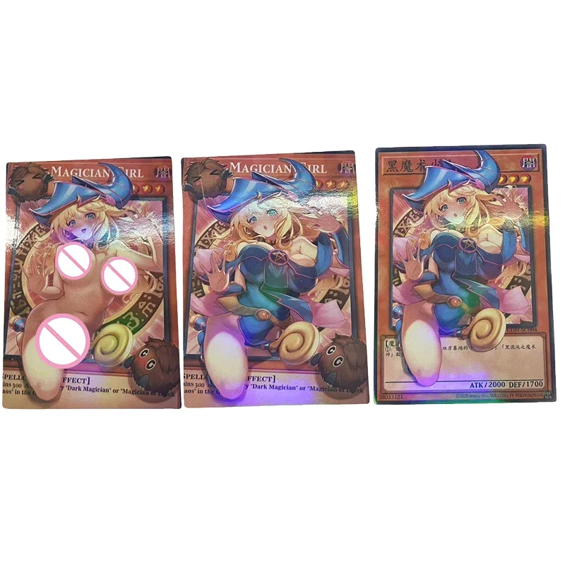 Самодельный аниме Yu-Gi-Oh! Черная волшебная девушка герой Бронзирующая редкая коллекция флеш-карта Мультяшные игрушки Рождественский подарок
Самодельный аниме Yu-Gi-Oh! Черная волшебная девушка герой Бронзирующая редкая коллекция флеш-карта Мультяшные игрушки Рождественский подарок