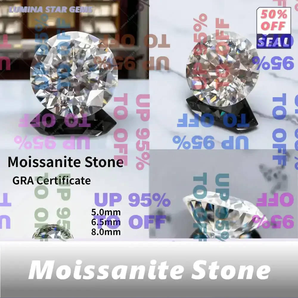 Lab Grown Sapphire Alternative Moissanite Gemstone Round Cut 100 Faceted Nine Arrows VVS1 L D Color for Jewelry Making
Lab Grown Sapphire Alternative Moissanite Gemstone Round Cut 100 Faceted Nine Arrows VVS1 L D Color for Jewelry Making