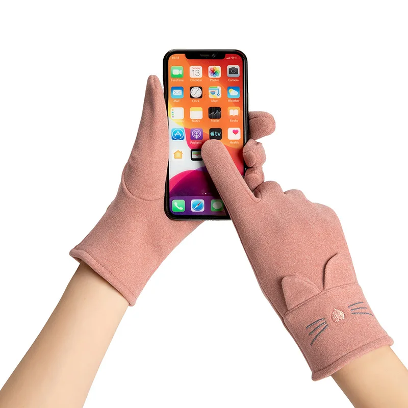 Autumn Winter Women Keep Warm Gloves Touch Screen Single Layer Windproof Cycling Cute Lovely Elasticity Gloves
Autumn Winter Women Keep Warm Gloves Touch Screen Single Layer Windproof Cycling Cute Lovely Elasticity Gloves