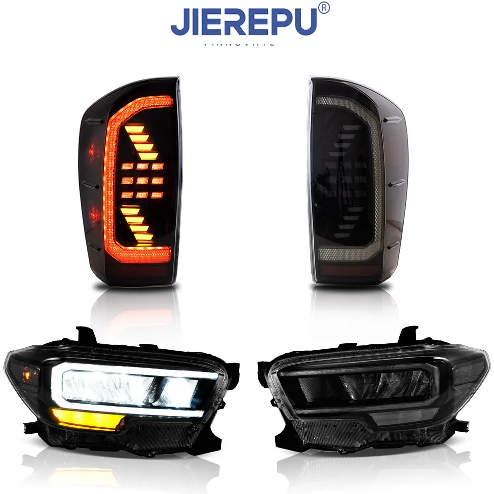 1Pair Turn Signal Vland LED Clear Headlights&Tail Lights For 2016-2022 Toyota Tacoma W/Sequential
1Pair Turn Signal Vland LED Clear Headlights&Tail Lights For 2016-2022 Toyota Tacoma W/Sequential