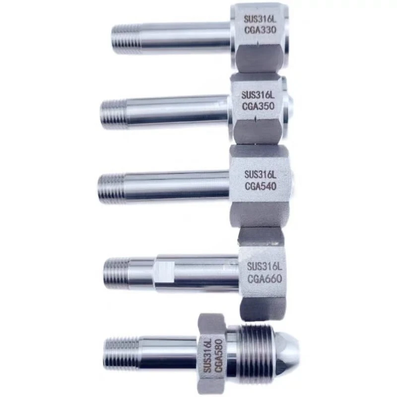 1pc 316L stainless steel CGA cylinder connector CGA330\CGA350\CGA540\CGA580\CGA660
1pc 316L stainless steel CGA cylinder connector CGA330\CGA350\CGA540\CGA580\CGA660