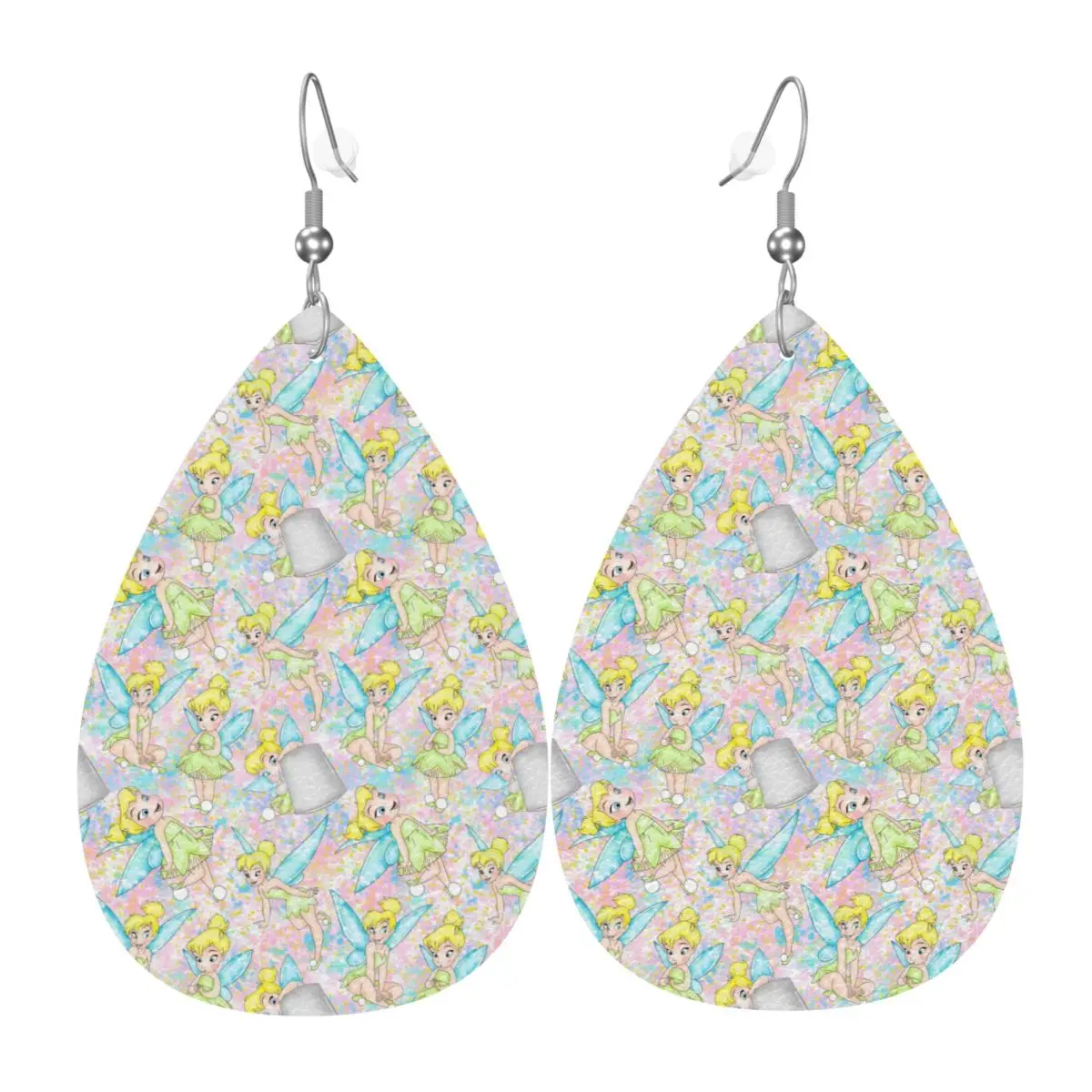 Custom Tinker Bell Cute Cartoon Leather Teardrop Earrings Personalized For Women Jewelry Accessories For Valentine's Day
Custom Tinker Bell Cute Cartoon Leather Teardrop Earrings Personalized For Women Jewelry Accessories For Valentine's Day