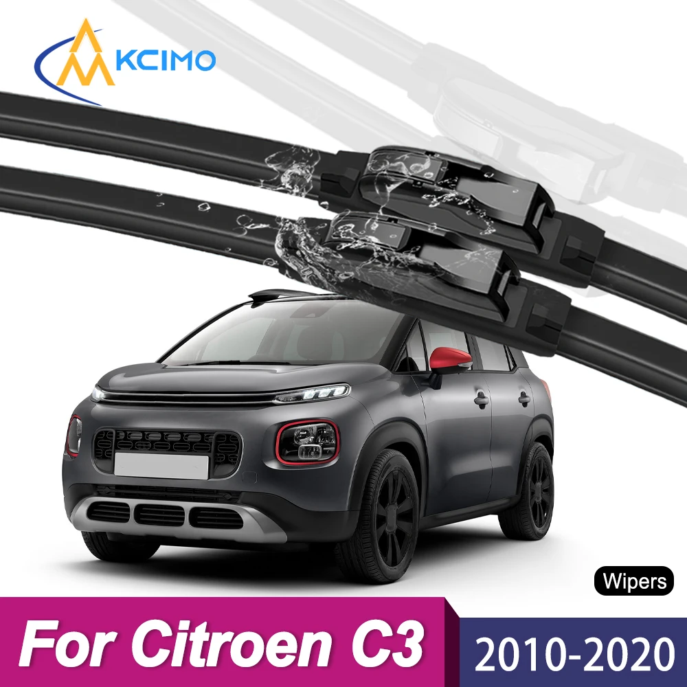 Wiper Blades for Citroen C3 Aircross AI58/AI58R 2010–2020, Front Windshield Wipers, Streak-Free Quiet All-Weather Wipers
Wiper Blades for Citroen C3 Aircross AI58/AI58R 2010–2020, Front Windshield Wipers, Streak-Free Quiet All-Weather Wipers