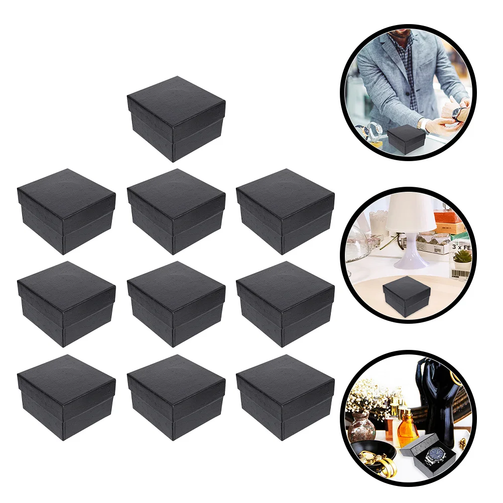 10Pcs Paper Watch Box Organizer Storage Case for Men Women Travel Jewelry Holder Display Suitable for Watches Bracelets
10Pcs Paper Watch Box Organizer Storage Case for Men Women Travel Jewelry Holder Display Suitable for Watches Bracelets
