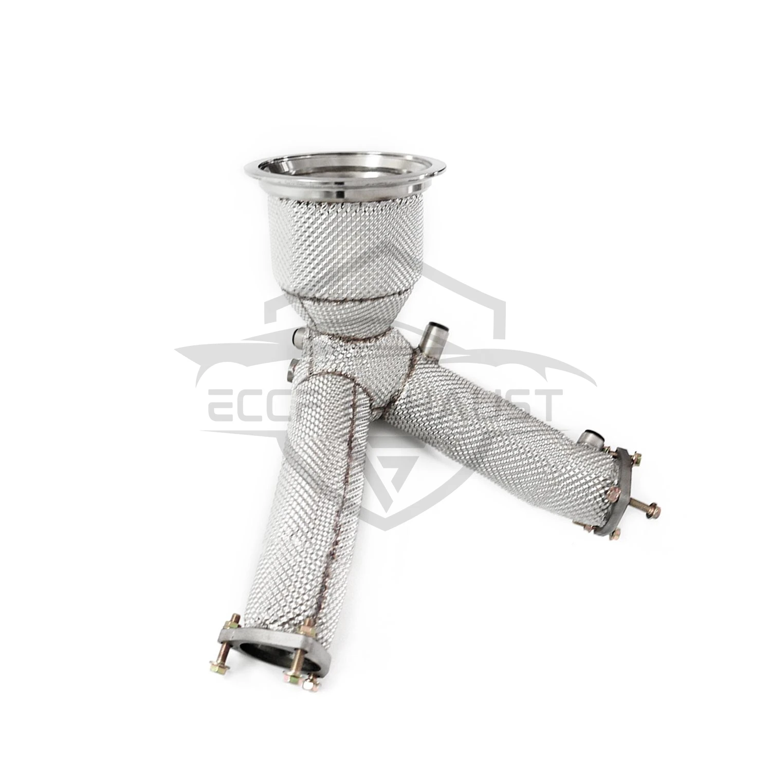 Premium Stainless Steel Downpipe with Heat Shield for Audi Q8 3.0T Enhanced Flow Performance
Premium Stainless Steel Downpipe with Heat Shield for Audi Q8 3.0T Enhanced Flow Performance