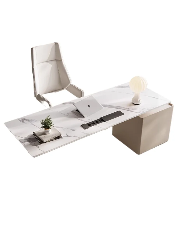 Modern minimalist designer suspended rock slab multi-functional computer desk office study table
Modern minimalist designer suspended rock slab multi-functional computer desk office study table