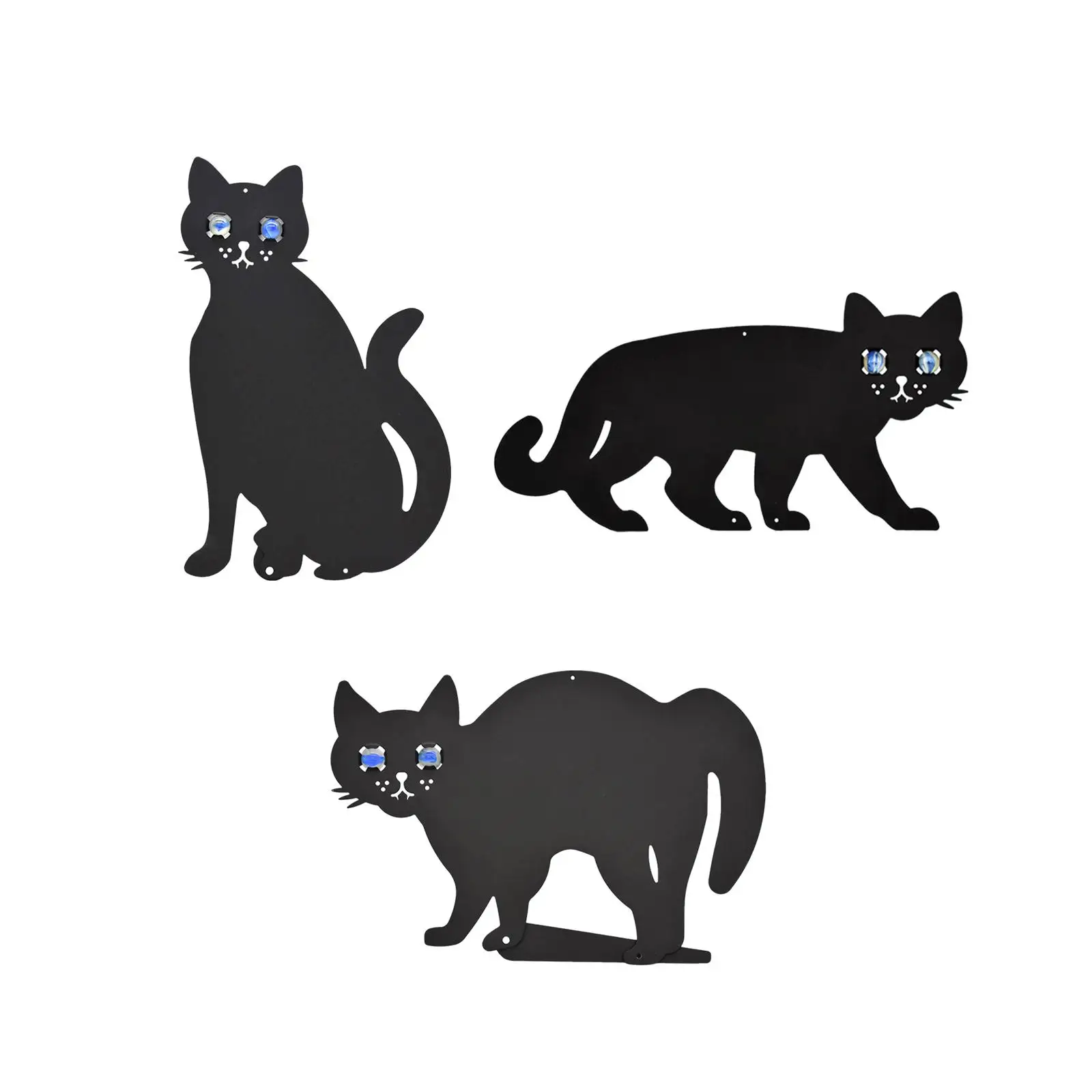 Garden Silhouette Metal Black Cat Stake Accessory for Driveway Pathway Decor
Garden Silhouette Metal Black Cat Stake Accessory for Driveway Pathway Decor