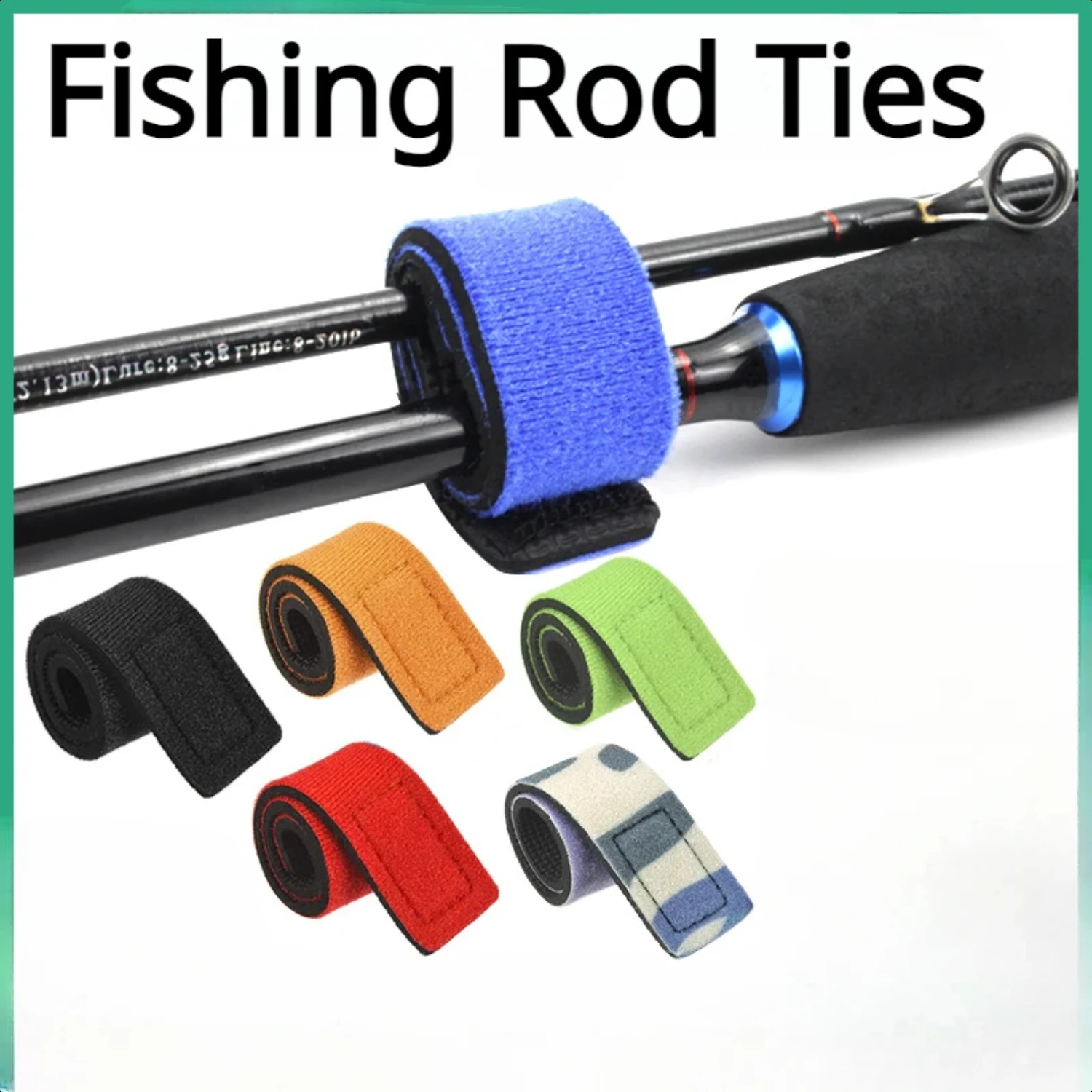 5/10pcs Fishing Rod Tie Holder Strap Suspender Fastener Hook Loop Ties Belt Fishing Rod Strapping Wrap Band Outdoor Fish Tool
5/10pcs Fishing Rod Tie Holder Strap Suspender Fastener Hook Loop Ties Belt Fishing Rod Strapping Wrap Band Outdoor Fish Tool