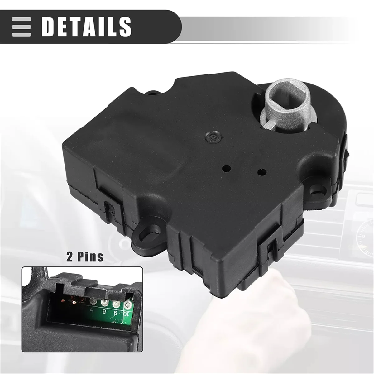 B0A--WOHVAC Heater Air Door Blend Actuators 15788038 for Chevrolet Equinox Saturn Vue
B0A--WOHVAC Heater Air Door Blend Actuators 15788038 for Chevrolet Equinox Saturn Vue