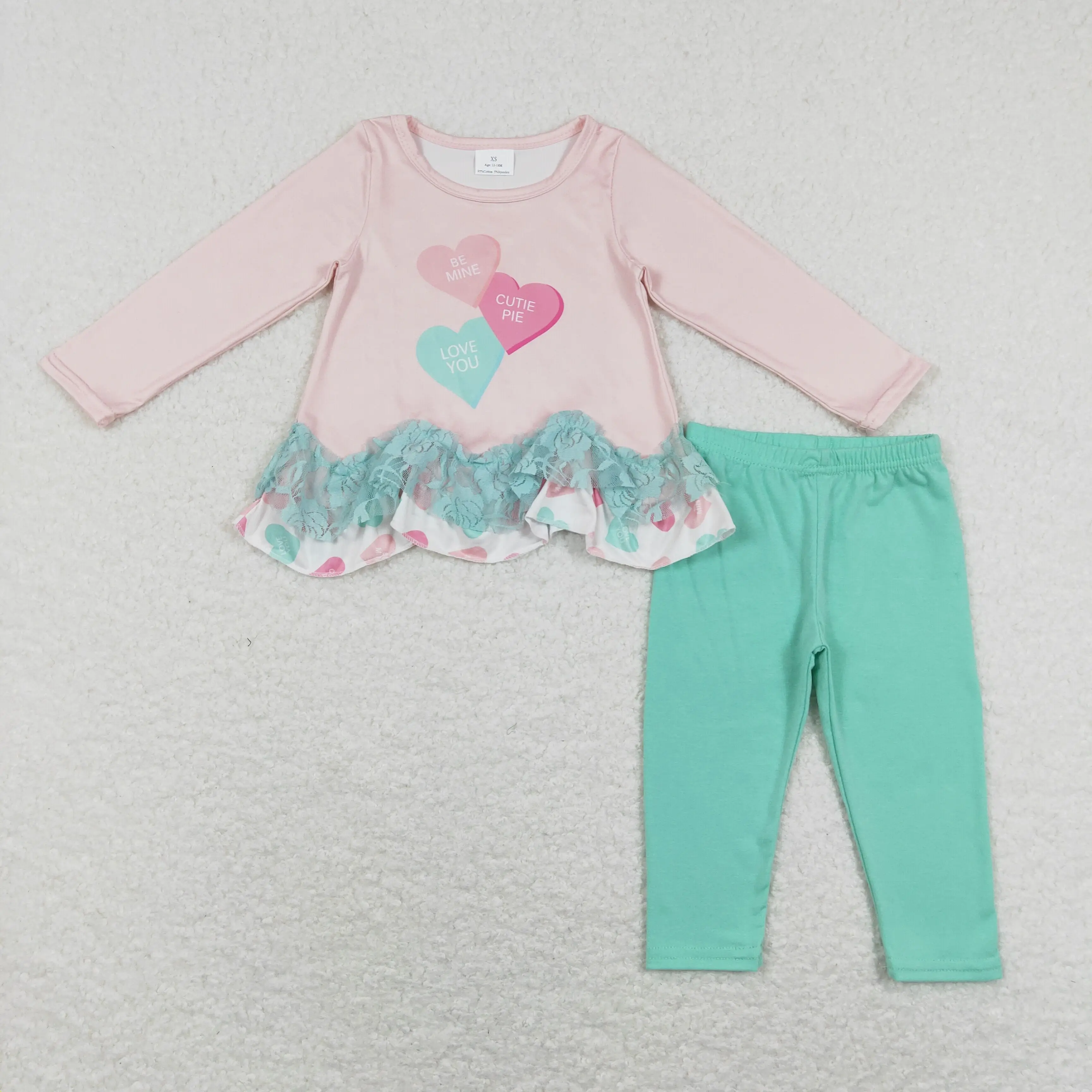 GLP1132 Children Girls Clothes Long Sleeve Top With Pants Set Baby Kids Valentine's Day Outfits
GLP1132 Children Girls Clothes Long Sleeve Top With Pants Set Baby Kids Valentine's Day Outfits