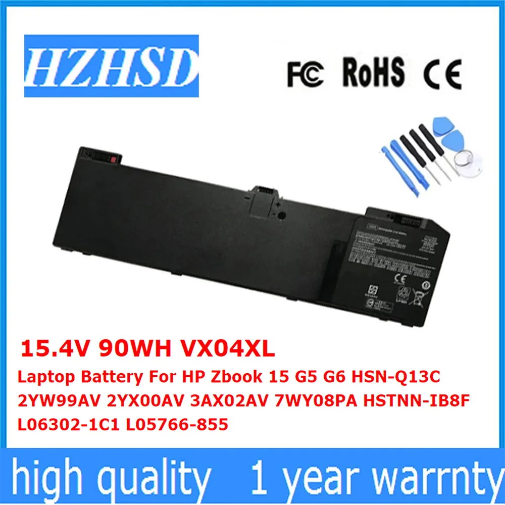 Оригинальный аккумулятор для ноутбука 15,4 В 90 Втч VX04XL для HP Zbook15 G5 G6 HSN-Q13C 2YW99AV 2YX00AV 3AX02AV 7WY08PA HSTNN-IB8F L06302 L05766
Оригинальный аккумулятор для ноутбука 15,4 В 90 Втч VX04XL для HP Zbook15 G5 G6 HSN-Q13C 2YW99AV 2YX00AV 3AX02AV 7WY08PA HSTNN-IB8F L06302 L05766