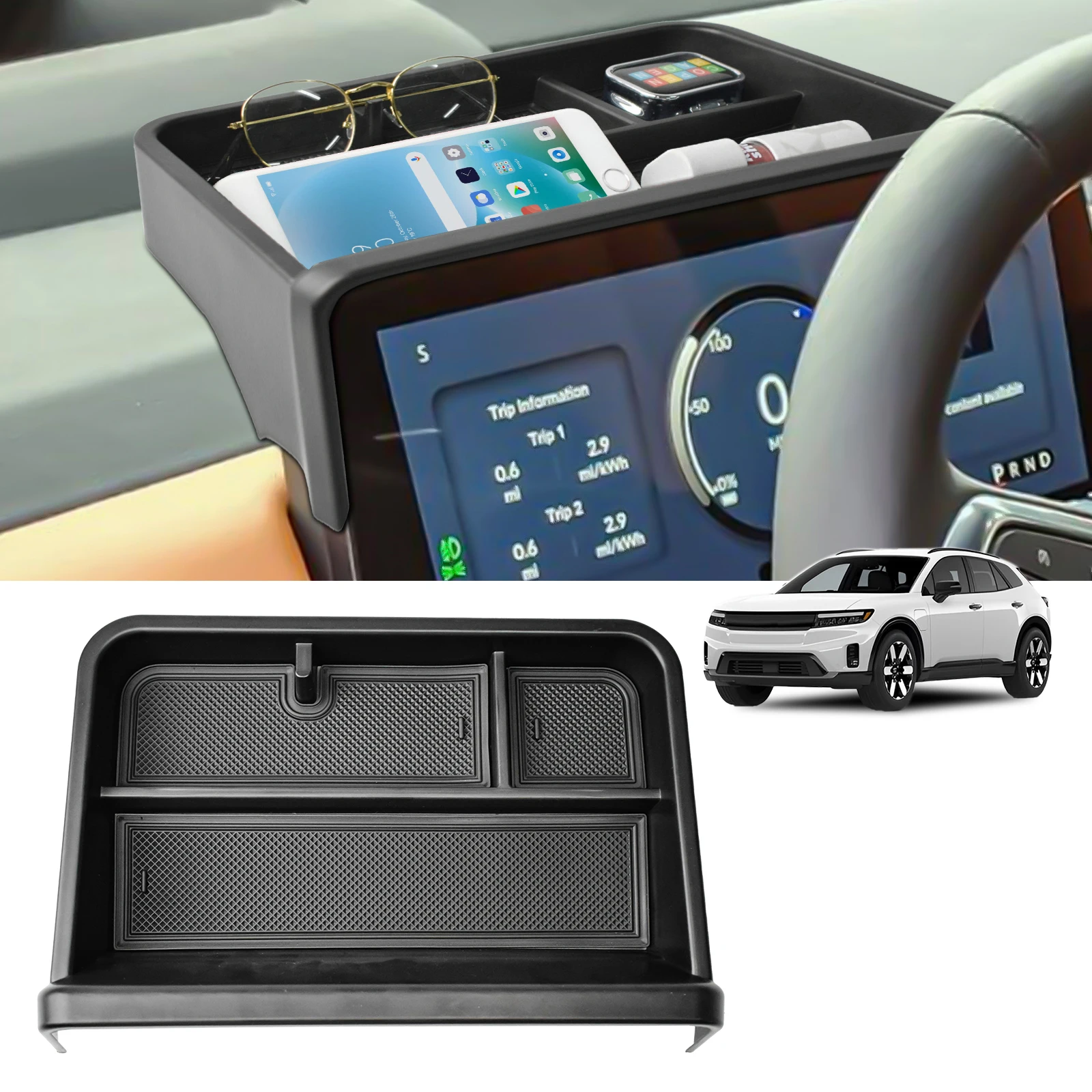 Center Console Dashboard Storage Tray For 2024 2025 Honda Prologue EV /Acura ZDX Armrest Storage Box Organizer Car Accessories
Center Console Dashboard Storage Tray For 2024 2025 Honda Prologue EV /Acura ZDX Armrest Storage Box Organizer Car Accessories