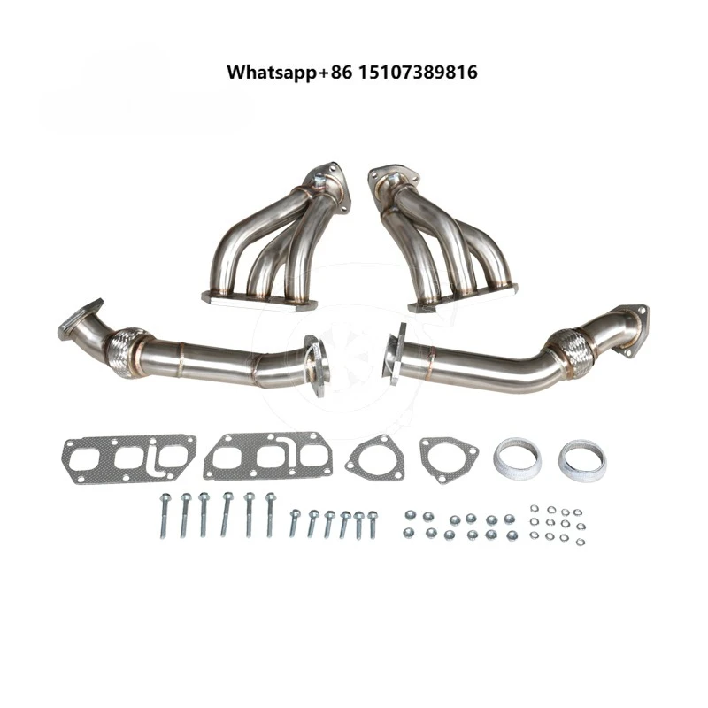 Exhaust Header for GOLF MKV R32 MK4 with Flexible Pipe
Exhaust Header for GOLF MKV R32 MK4 with Flexible Pipe