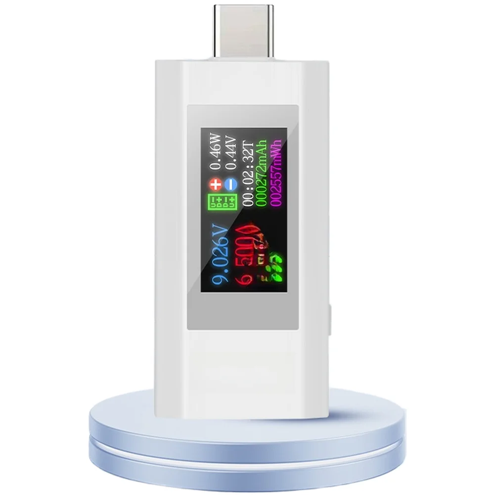 430V Bidirectional Voltage Current Display for TypeC Charger Testing with Color Screen and Real Time Power Tracking
430V Bidirectional Voltage Current Display for TypeC Charger Testing with Color Screen and Real Time Power Tracking