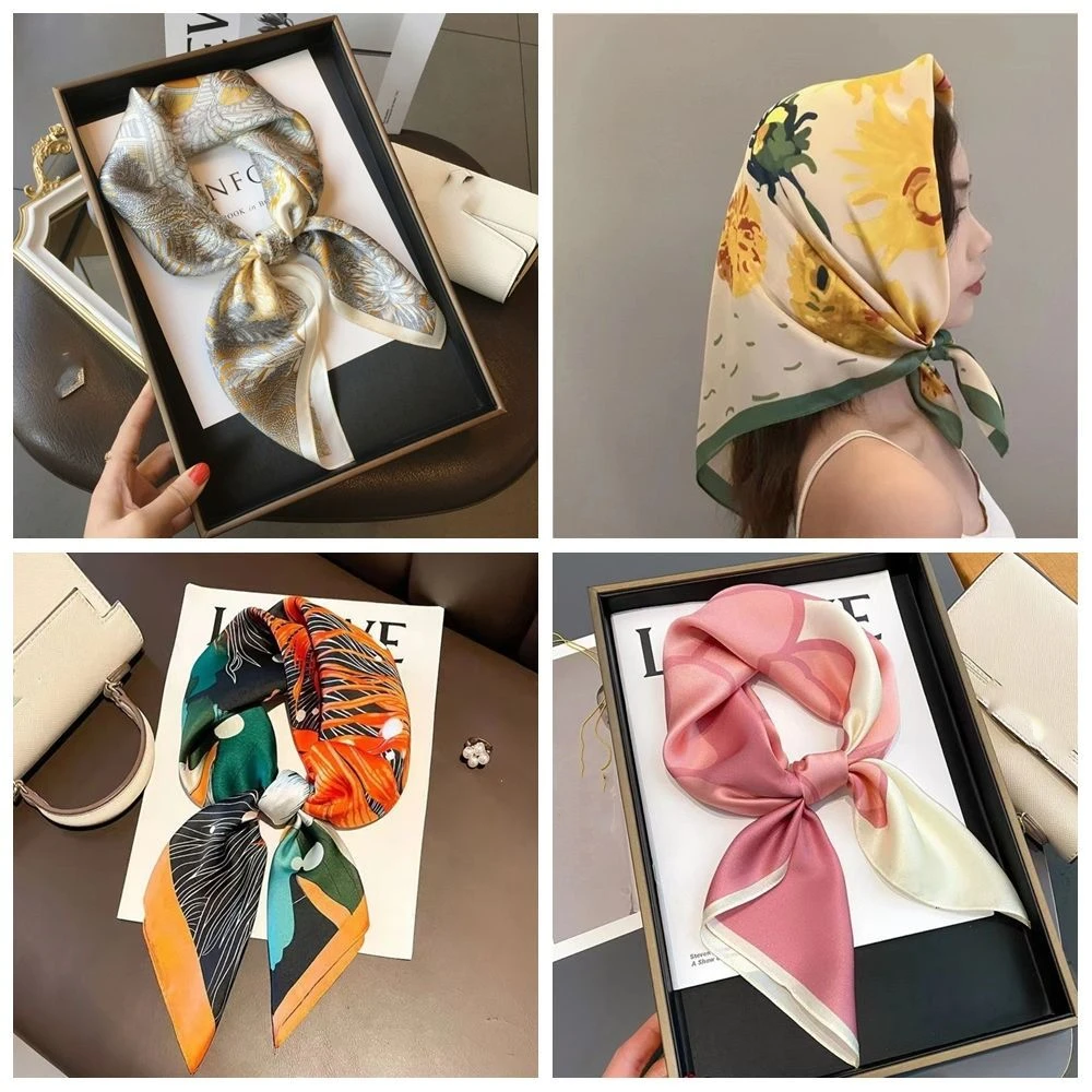Summer Luxury Print Square Scarf Satin Soft Head Ribbon Elegant 70*70cm Hijab Bandana
Summer Luxury Print Square Scarf Satin Soft Head Ribbon Elegant 70*70cm Hijab Bandana