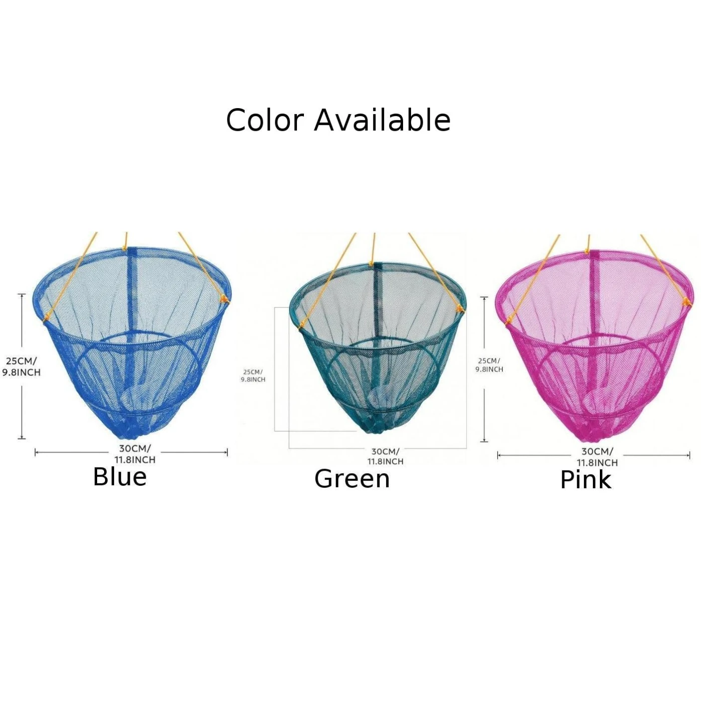 Folding Lobster & Fish Net With Weights - Reinforced Thickened Mesh Bag Sea-Use Fishing Tool Essential Auxiliary Accessory
Folding Lobster & Fish Net With Weights - Reinforced Thickened Mesh Bag Sea-Use Fishing Tool Essential Auxiliary Accessory