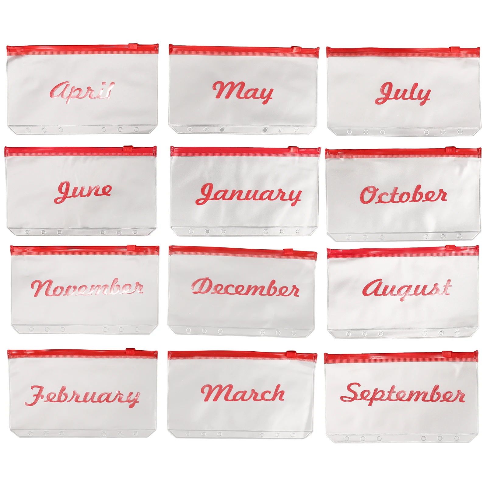 Budget Envelope Bag Pink Cash Pouch Monthly Savings Binder Money Planner 6 Hole Design Refill Pocket Notebook Folder Plastic
Budget Envelope Bag Pink Cash Pouch Monthly Savings Binder Money Planner 6 Hole Design Refill Pocket Notebook Folder Plastic
