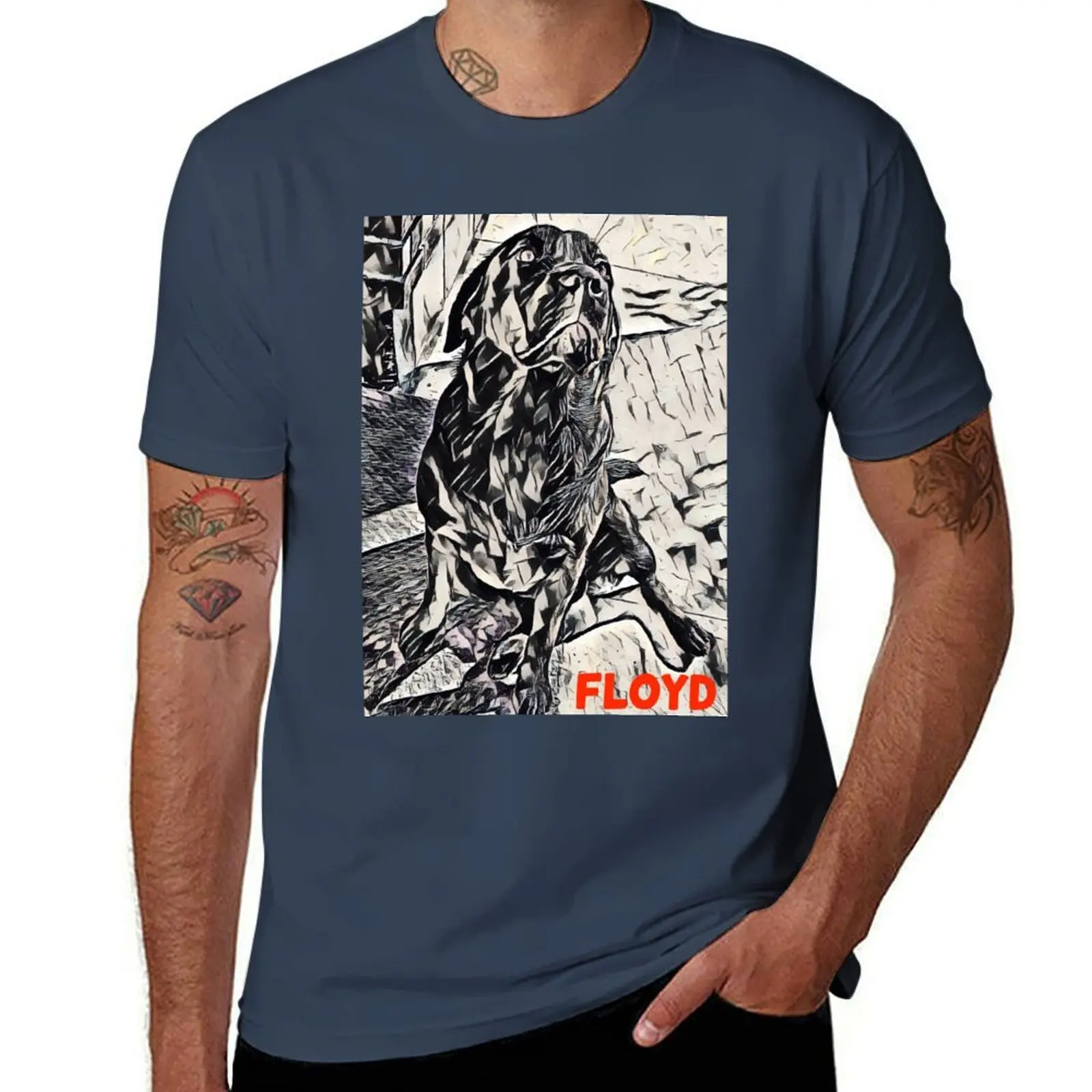 Chocolate Labrador Floyd T-Shirt man t shirts for men casual man t shirt summer T-Shirt
Chocolate Labrador Floyd T-Shirt man t shirts for men casual man t shirt summer T-Shirt