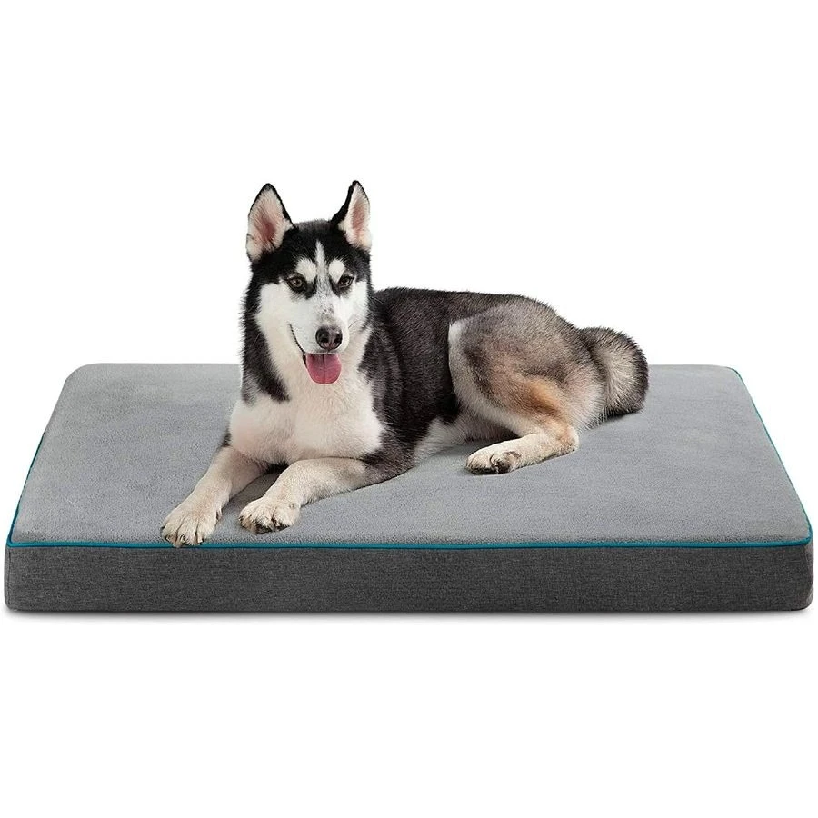 Memory Foam Dog Beds Large Sized Dog Orthopedic Pet Beds for Crate with Removable Washable Cover and Nonskid Bottom, Plush Flann
Memory Foam Dog Beds Large Sized Dog Orthopedic Pet Beds for Crate with Removable Washable Cover and Nonskid Bottom, Plush Flann