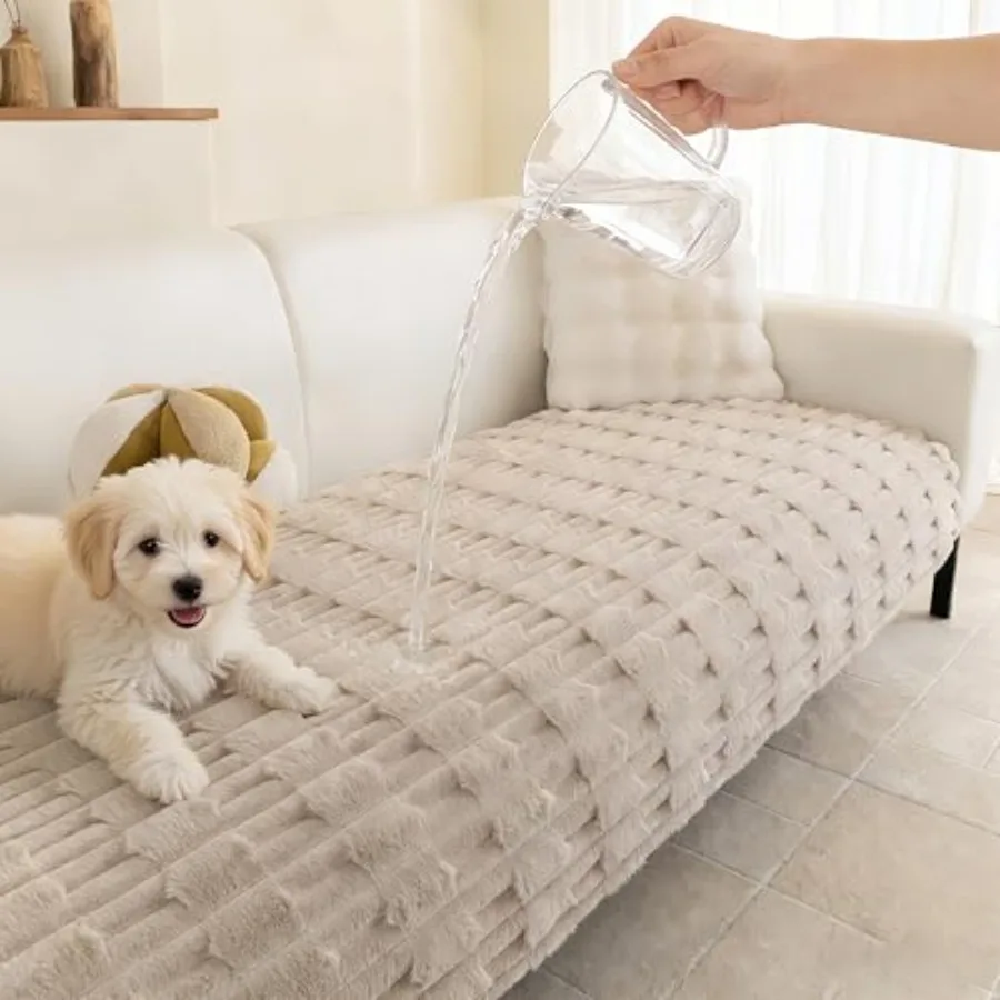 100% Waterproof Couch Cover for Dogs, Plush Pet Couch Covers for Sofa Washable, Couch Covers for 3 Cushion Sofa Pet Friendly, N
100% Waterproof Couch Cover for Dogs, Plush Pet Couch Covers for Sofa Washable, Couch Covers for 3 Cushion Sofa Pet Friendly, N