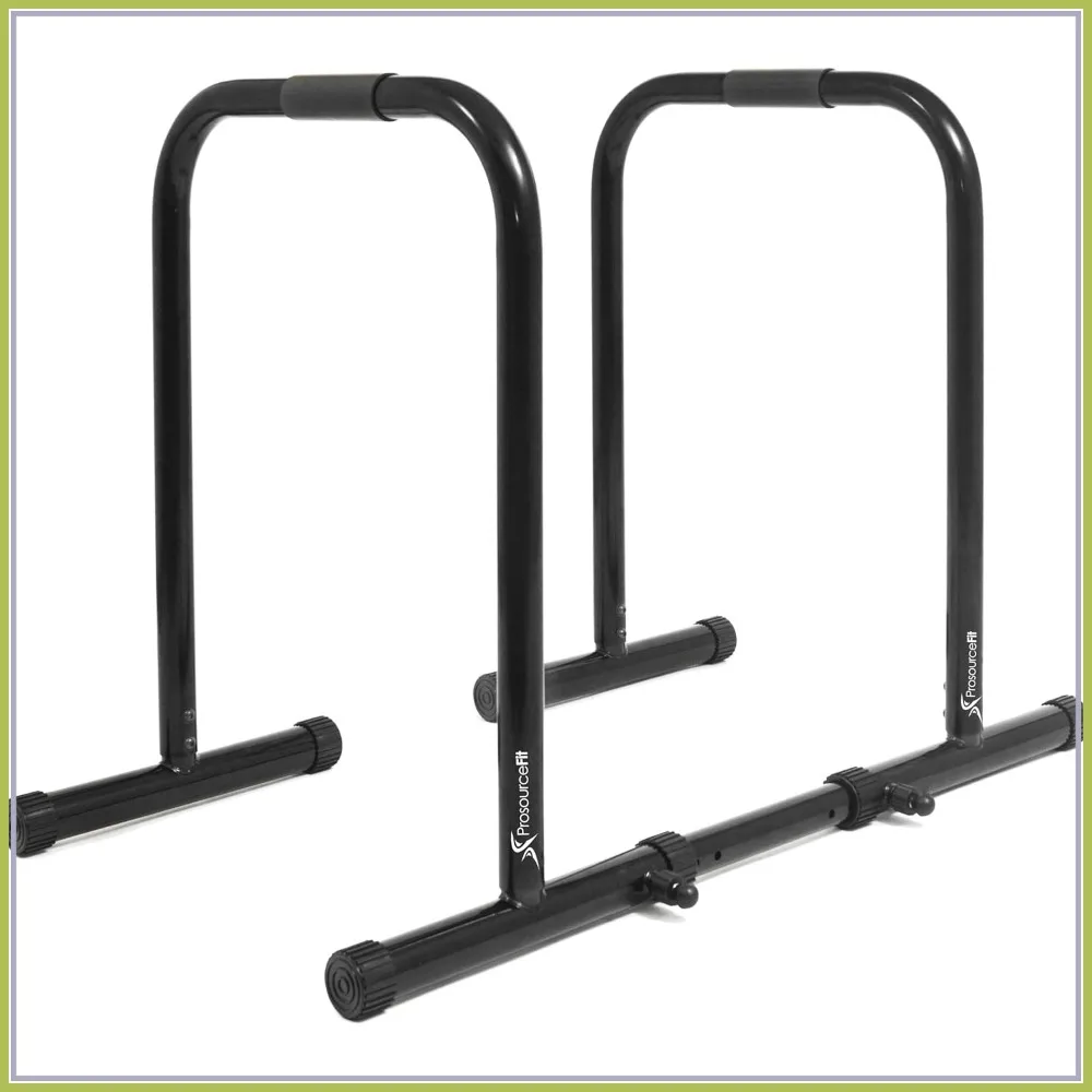 Heavy Duty Dip Station Stand with Safety Connector for Tricep Dips, Adjustable 31-35 inch Height, 400 lbs Capacity
Heavy Duty Dip Station Stand with Safety Connector for Tricep Dips, Adjustable 31-35 inch Height, 400 lbs Capacity