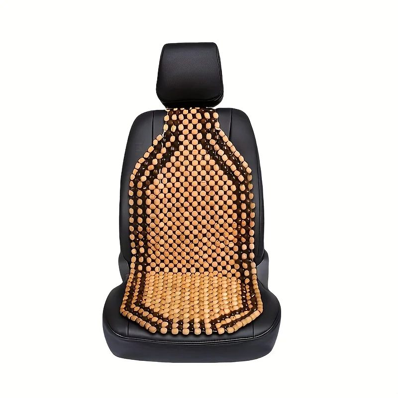 1 Sheet Wooden Beaded Comfort Seat Cushion Seat Cover - Double String Ultra Comfort Massage Car Seat Cushion for Car, Truck
1 Sheet Wooden Beaded Comfort Seat Cushion Seat Cover - Double String Ultra Comfort Massage Car Seat Cushion for Car, Truck