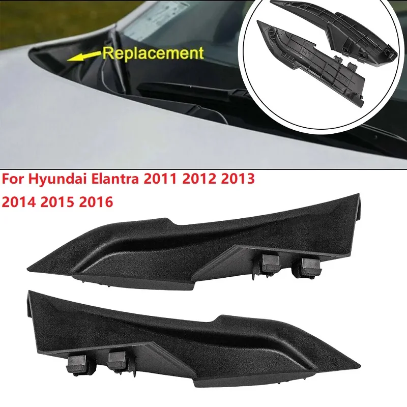 For Hyundai Elantra 2011 2012 2013 2014 2015 2016 Auto Front Windshield Wiper Side Trim Cover Water Deflector Cowl Plate
For Hyundai Elantra 2011 2012 2013 2014 2015 2016 Auto Front Windshield Wiper Side Trim Cover Water Deflector Cowl Plate