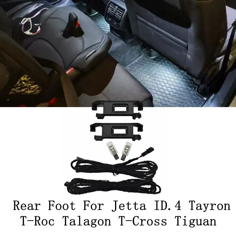 Светодиодное освещение для ног + задний трос для T-ROC Jetta Polo T-Cross Enyaq, 2 шт., задняя нога автомобиля
Светодиодное освещение для ног + задний трос для T-ROC Jetta Polo T-Cross Enyaq, 2 шт., задняя нога автомобиля