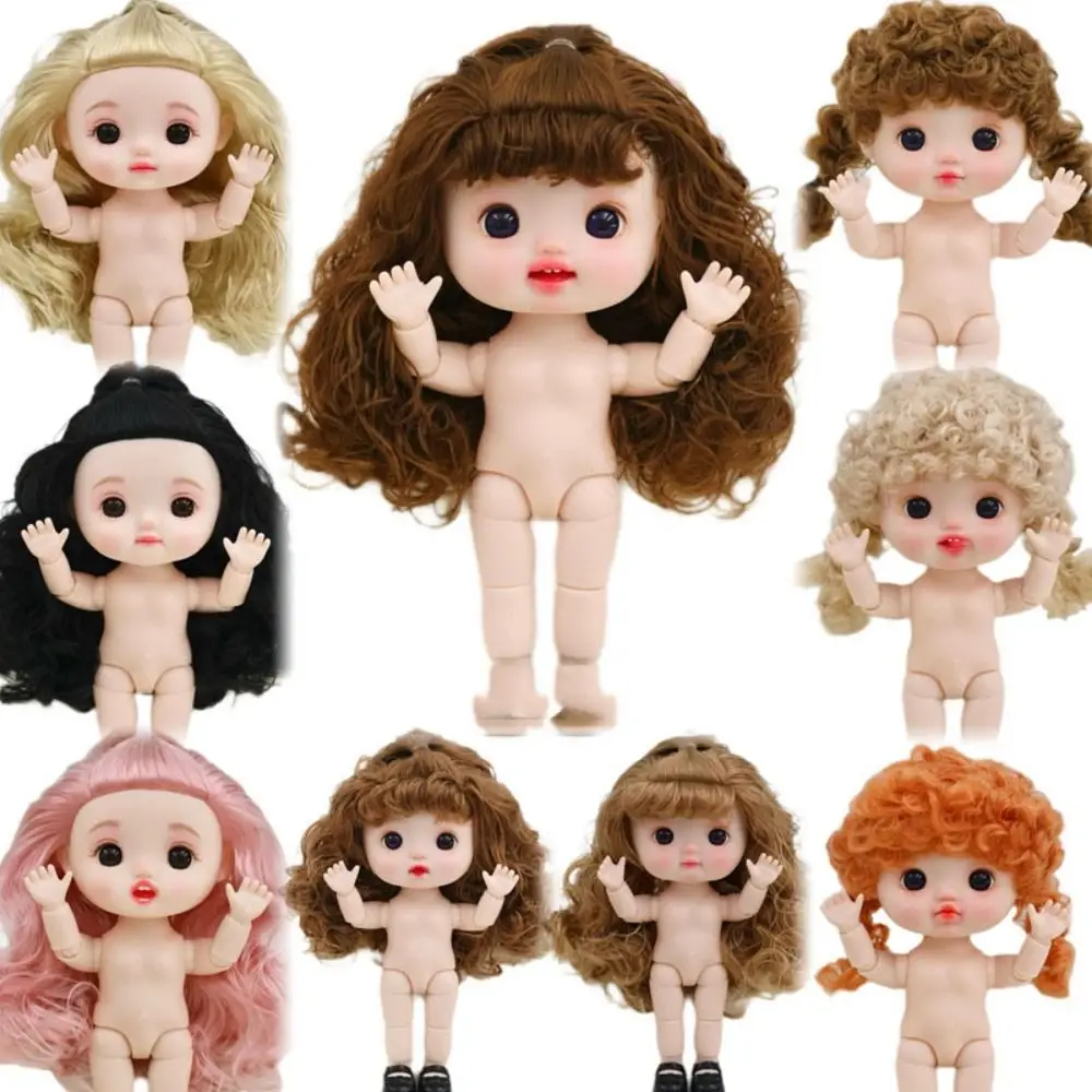 Curly Fashion Beautiful 1/6 Movable Joint Body Kawaii Nude 22 Ball Jointed Moveable 3D Big Head with Hair Gift
Curly Fashion Beautiful 1/6 Movable Joint Body Kawaii Nude 22 Ball Jointed Moveable 3D Big Head with Hair Gift