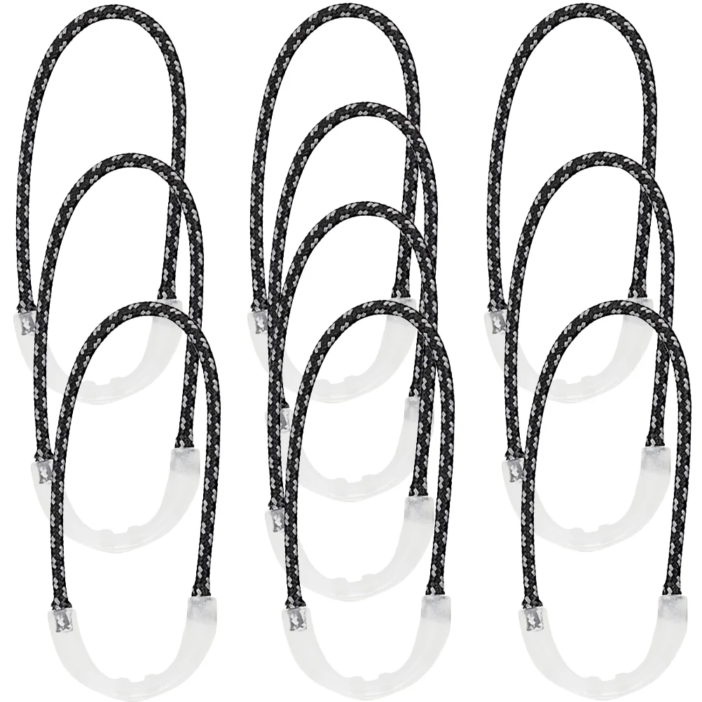 10 Pcs Zipper Pulls Braided Rope Plastic Backpack Camping Hiking Gear Night Zipper Pulls Glow Extensions
10 Pcs Zipper Pulls Braided Rope Plastic Backpack Camping Hiking Gear Night Zipper Pulls Glow Extensions
