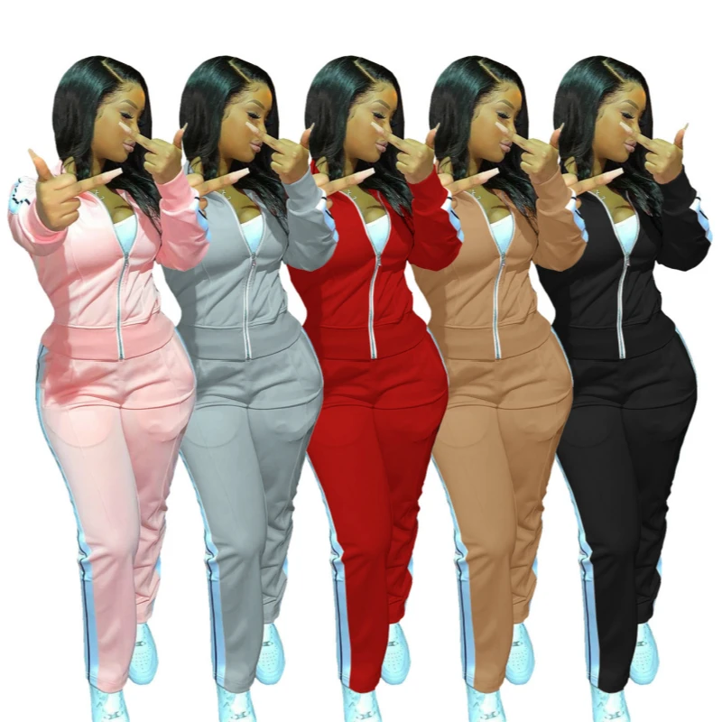 2023 Women's Solid Color Tracksuit Sports Leisure Two Piece Sets Matching Sets Joggers Lounge Wear Outfits for Women
2023 Women's Solid Color Tracksuit Sports Leisure Two Piece Sets Matching Sets Joggers Lounge Wear Outfits for Women