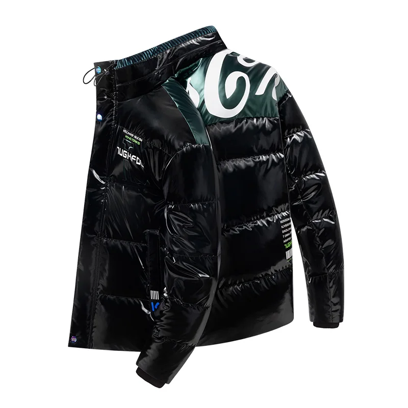 Pop Tops Winter Mens Down Jackets Glossy Cotton Padded Parkas Hip Hop Autumn Casual Thick Warm Coats Outwear Waterproof Clothing
Pop Tops Winter Mens Down Jackets Glossy Cotton Padded Parkas Hip Hop Autumn Casual Thick Warm Coats Outwear Waterproof Clothing