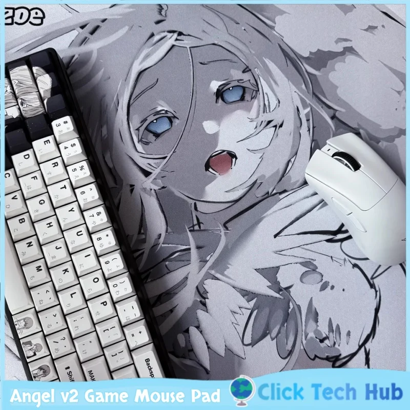 Zoepad Angel v2 Game Mouse Pad anime E-sports Mouse Pad VALORANT Game specific 460x410mm Balanced surface+mid bottom glue
Zoepad Angel v2 Game Mouse Pad anime E-sports Mouse Pad VALORANT Game specific 460x410mm Balanced surface+mid bottom glue