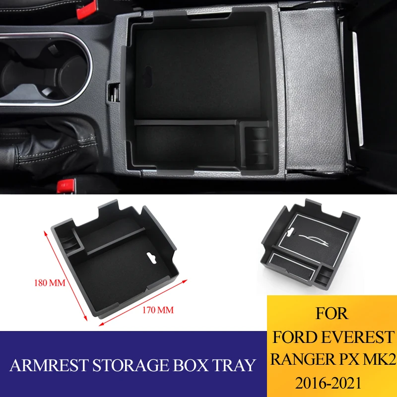 For Ford Everest Ranger PX MK2 2016 - 2021 Armrest Storage Box Tray Center Console Organizer Case Container Accessories
For Ford Everest Ranger PX MK2 2016 - 2021 Armrest Storage Box Tray Center Console Organizer Case Container Accessories