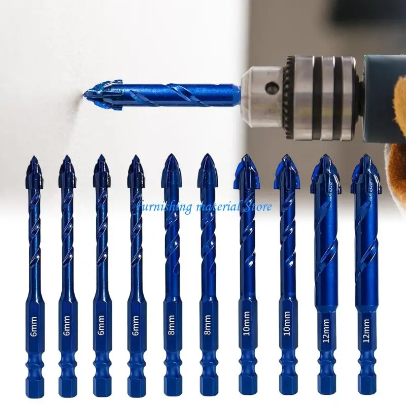 Y5GD Drill Bit Set Four Edged Serrated Eccentric Drill Bit Set Tile Drilling Tool
Y5GD Drill Bit Set Four Edged Serrated Eccentric Drill Bit Set Tile Drilling Tool