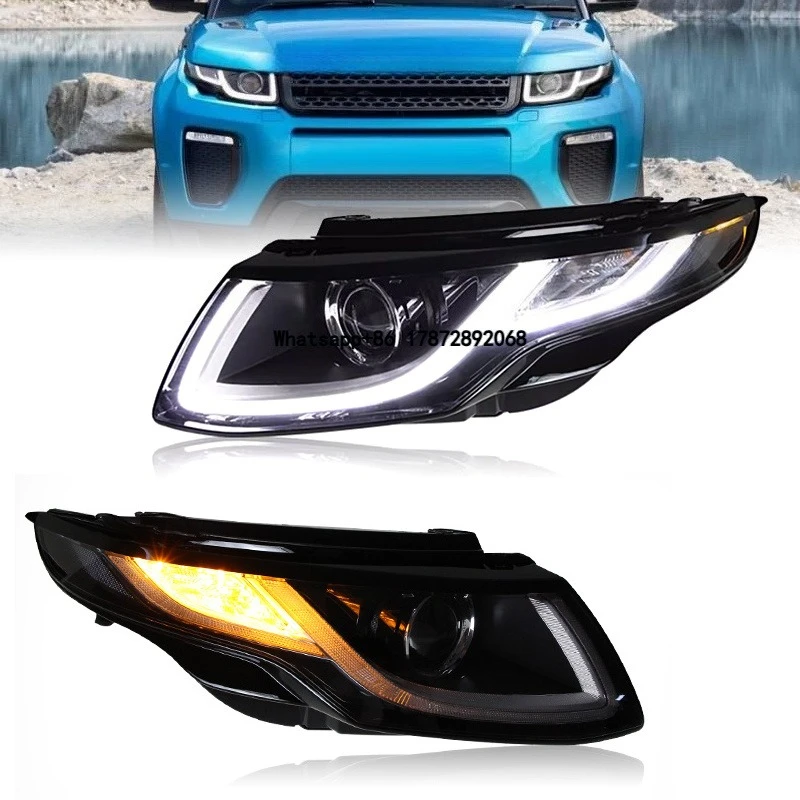New Car Headlights for Evoque 2020- LED Lamps Daytime Running Lights Dynamic Turn Signals 24V H4 Bulb
New Car Headlights for Evoque 2020- LED Lamps Daytime Running Lights Dynamic Turn Signals 24V H4 Bulb