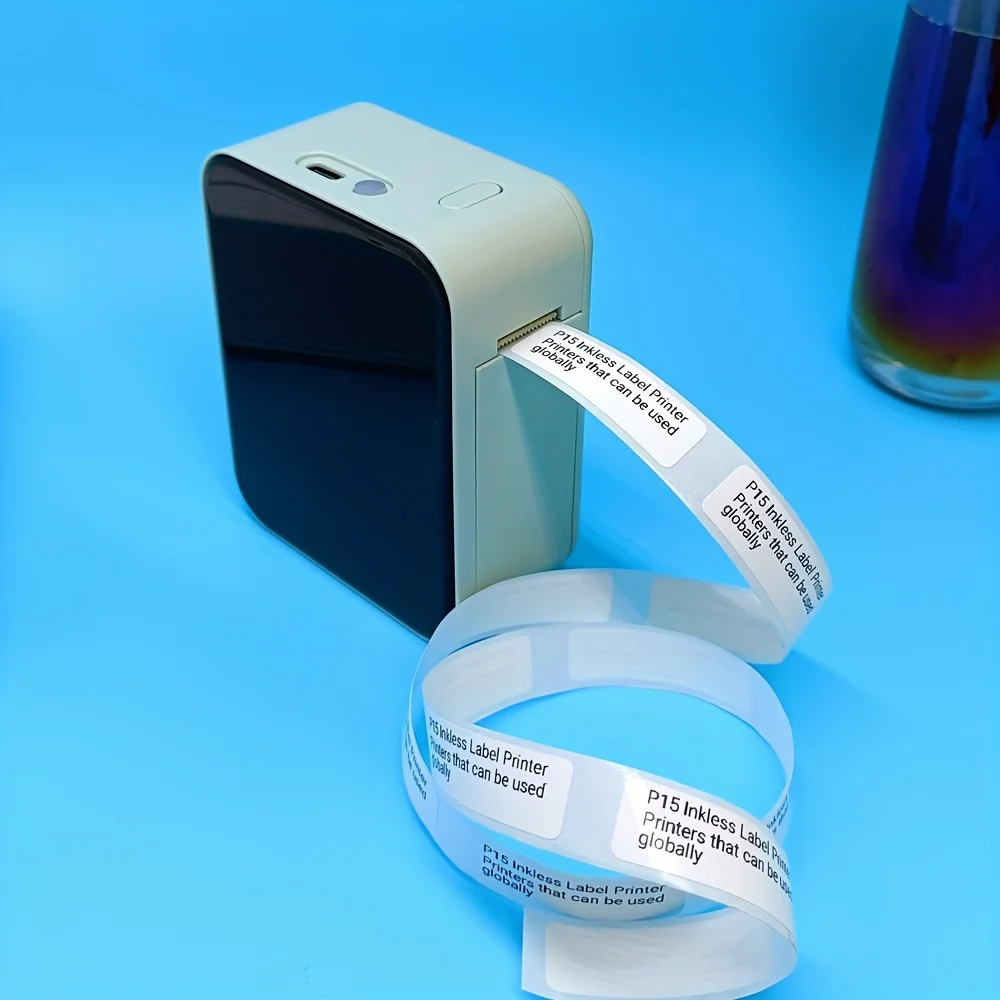 P15 Wireless Label Printer - Portable and Rechargeable with Multi-Template Design, Battery/USB Powered for Office
P15 Wireless Label Printer - Portable and Rechargeable with Multi-Template Design, Battery/USB Powered for Office