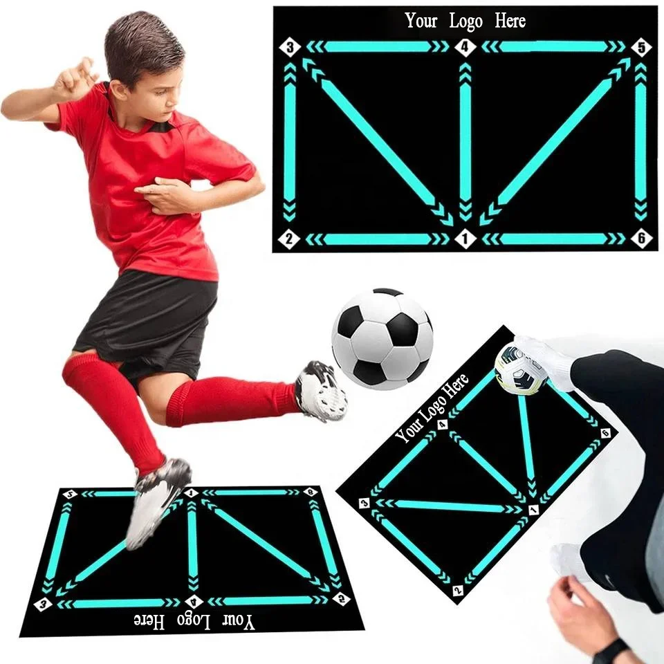 2026Rubber Non Slip Exercise Mat Football Footstep Training Mats for Soccer Players
2026Rubber Non Slip Exercise Mat Football Footstep Training Mats for Soccer Players