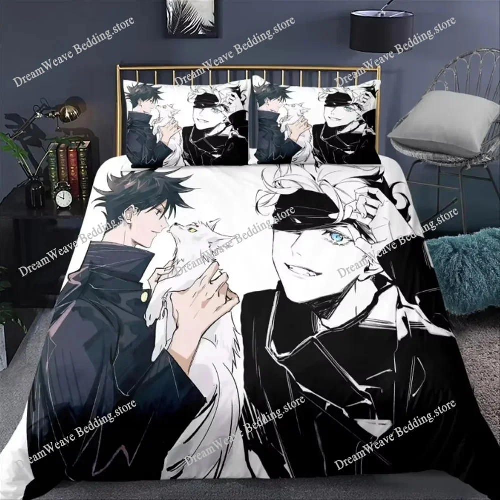 New Jujutsu Kaisen Bedding Set Single Twin Full Queen King Size Bed Set Adult Kid Bedroom Duvet Cover Sets 3D Print Game Anime
New Jujutsu Kaisen Bedding Set Single Twin Full Queen King Size Bed Set Adult Kid Bedroom Duvet Cover Sets 3D Print Game Anime