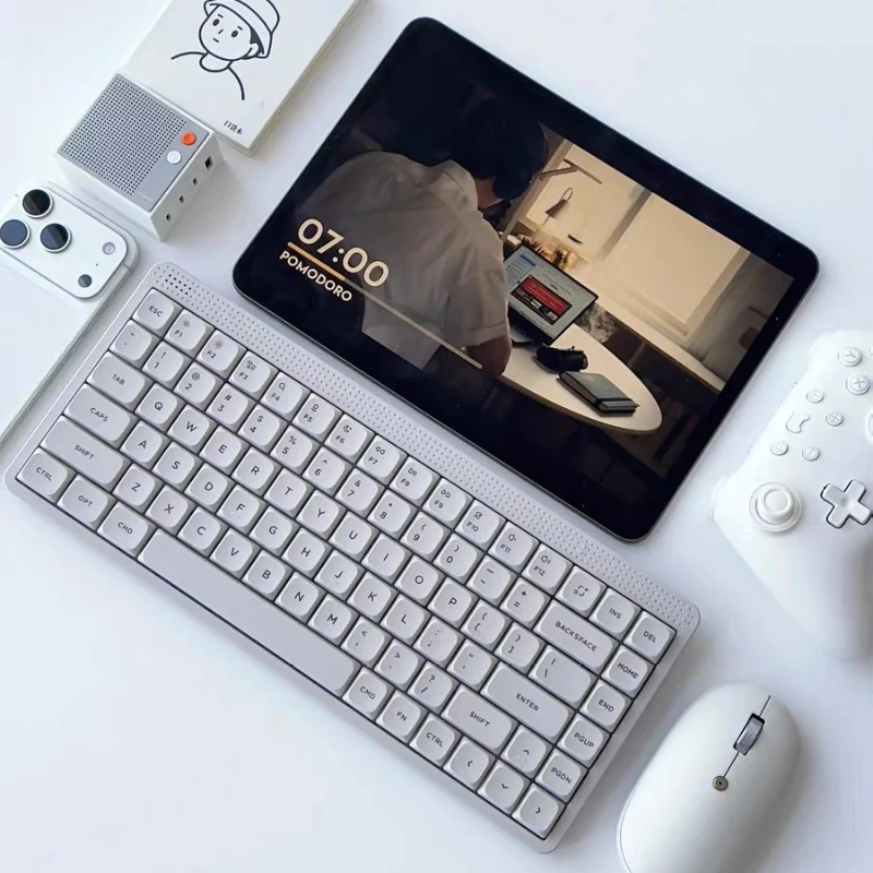 Node75 Wireless Mechanical Keyboard Custom Low Profile Three Mode RGB Gasket 1KHz Return Rate Gaming Mechanical Keyboard Gift
Node75 Wireless Mechanical Keyboard Custom Low Profile Three Mode RGB Gasket 1KHz Return Rate Gaming Mechanical Keyboard Gift