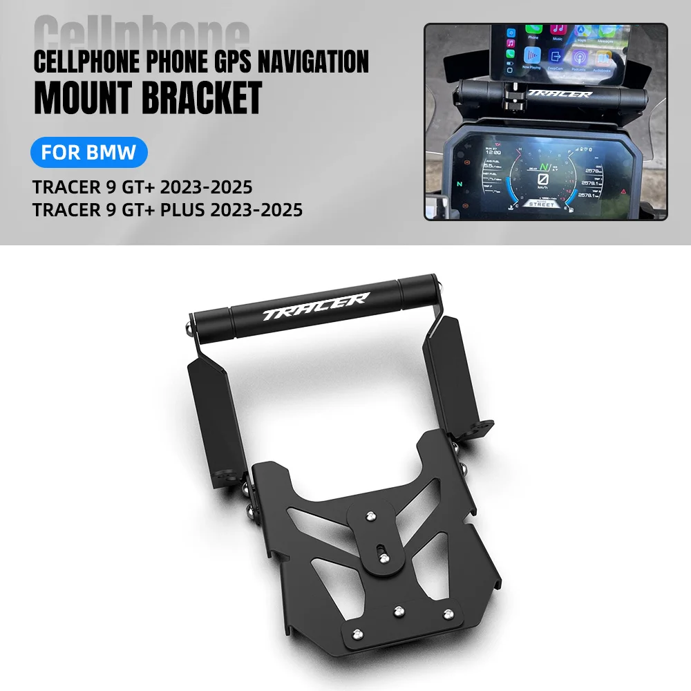 Motorcycle GPS Navigation Phone Holder For Yamaha Tracer 9 GT+ Plus 2023 2024 2025 Cellphone Phone GPS Navigation Mount Bracket
Motorcycle GPS Navigation Phone Holder For Yamaha Tracer 9 GT+ Plus 2023 2024 2025 Cellphone Phone GPS Navigation Mount Bracket